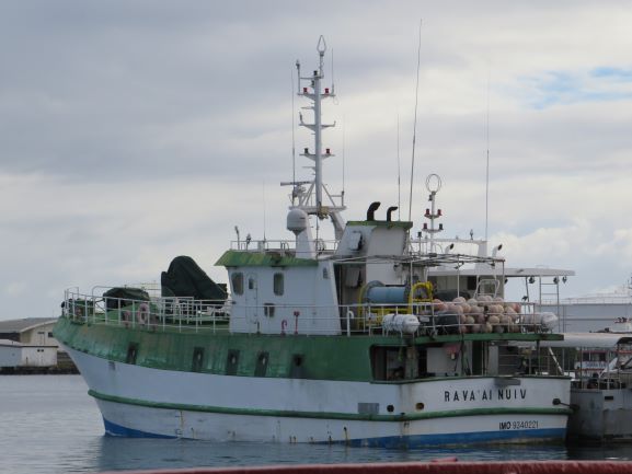 RAVA'AI NUI V (VID: 5600) | Record of Fishing Vessels